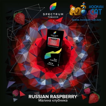 Заказать кальянный табак Spectrum Hard Russian Raspberry (Спектрум Хард Малина) 40г онлайн с доставкой всей России